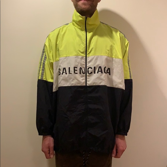 balenciaga reflective jacket